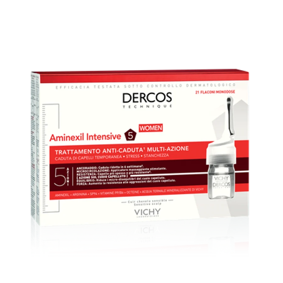 DERCOS AMINEXIL INTENSIVE 5 - TRATTAMENTO DONNA
