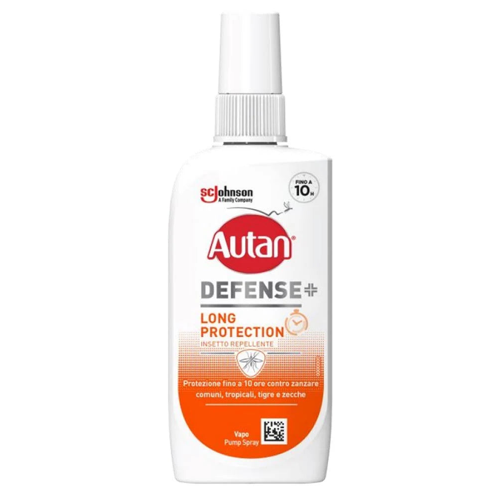 Autan Defense Long Protection Vapo Insettorepellente Protezione 10 Ore, 100ml