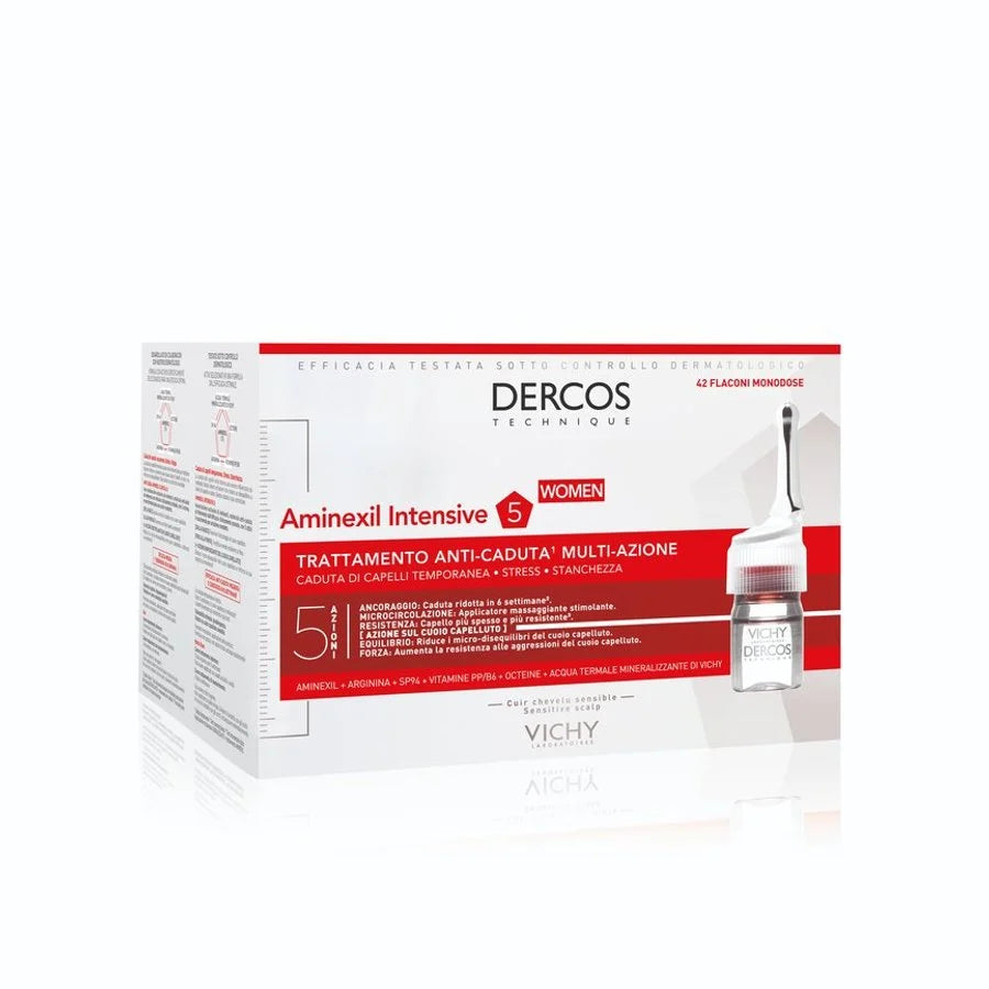DERCOS AMINEXIL INTENSIVE 5 - TRATTAMENTO DONNA 42 flaconi monodose