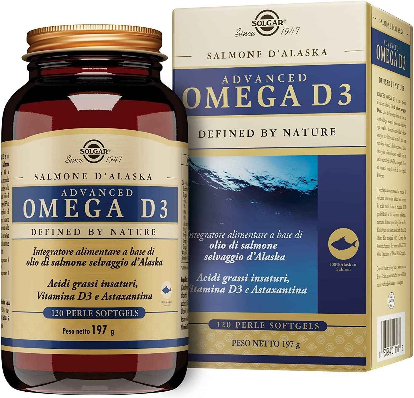 Solgar - Advanced Omega D3 - Nordic Salmon Oil