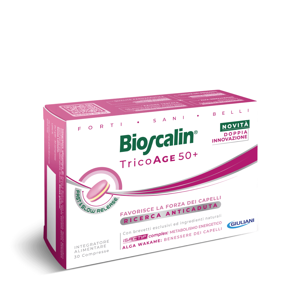 BIOSCALIN-Integratore TricoAGE 50+ in compresse