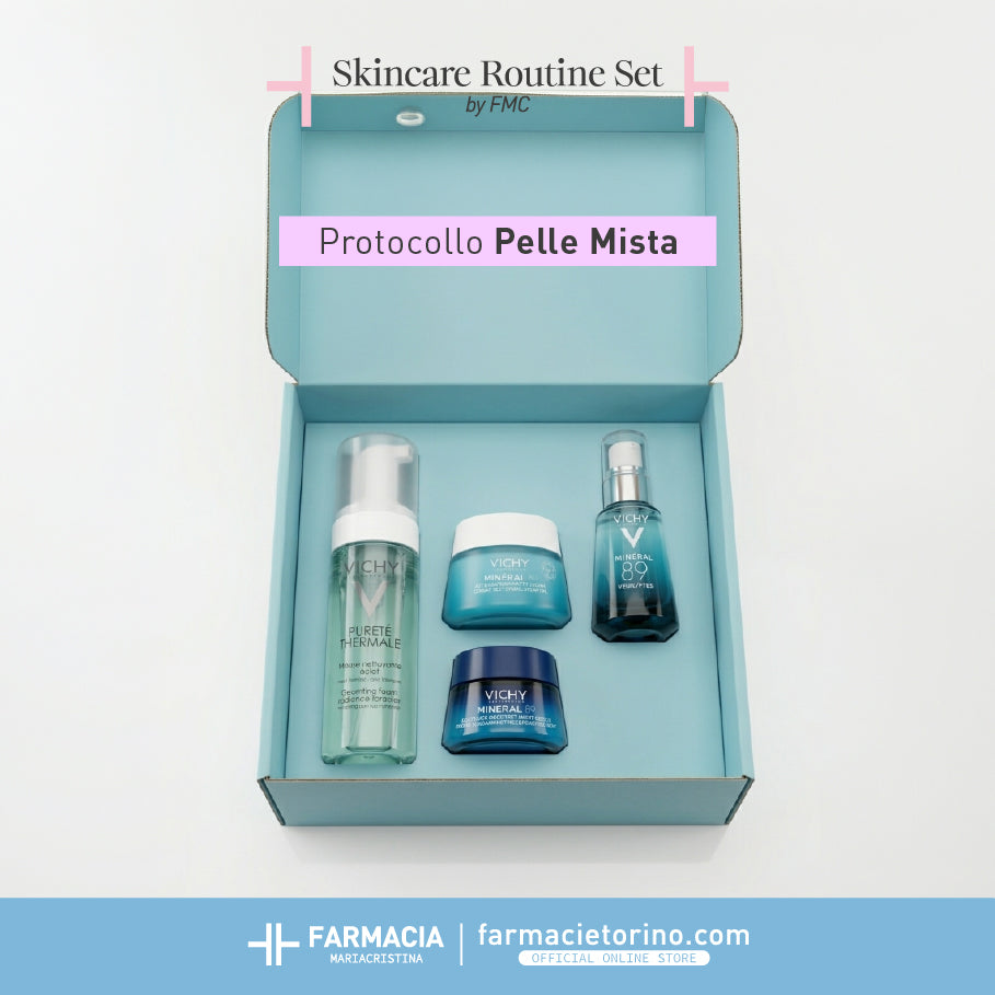 Protocollo Pelle Mista Skincare Routine Set by FMC - Equilibrio e Idratazione - Farmacia Maria Cristina