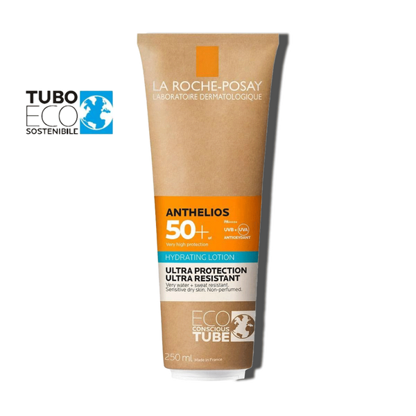 La Roche-Posay Anthelios SPF 50+ Latte Idratante Eco-Sostenibile 250 ml - Farmacia Maria Cristina