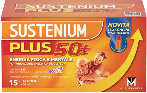 Sustenium plus 50+ flaconcini - Farmacia Maria Cristina