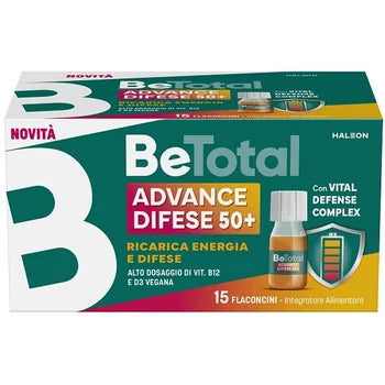 Betotal Advance Difese 50+ 15 Flaconcini Da 7 Ml Arancia