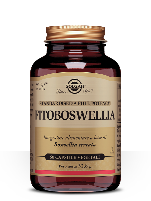 Solgar Fitoboswellia 60 capsule vegetali integratore articolazioni e intestino - Farmacia Maria Cristina Torino