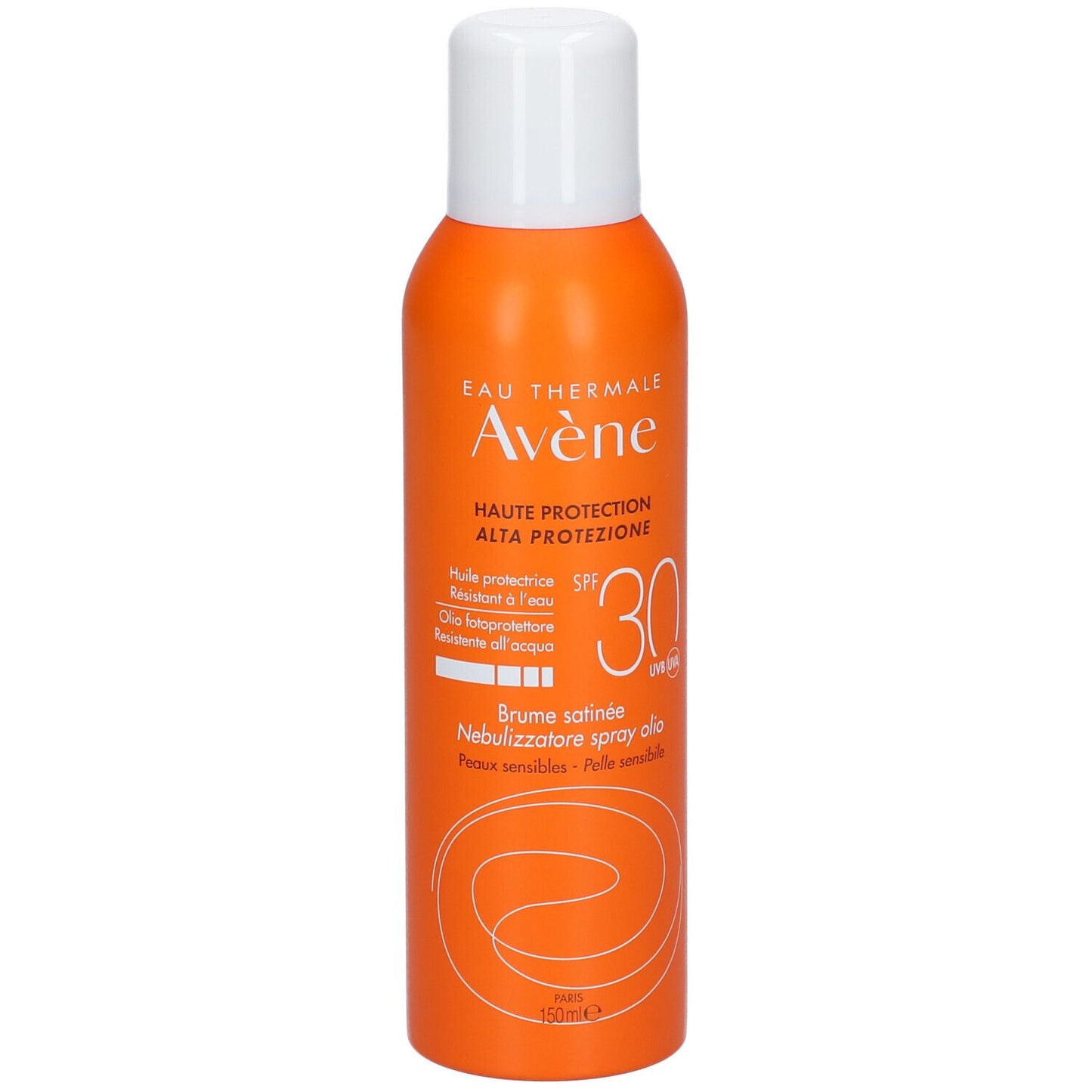 Avene alta protezione spf 30 olio fotoprotettore resistente all'acqua