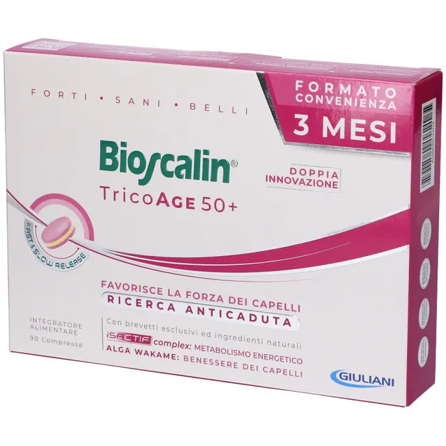 BIOSCALIN- Integratore TricoAGE 50+ in compresse