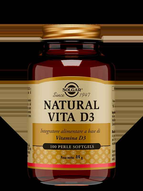 Solgar - Natural Vita D3 1000