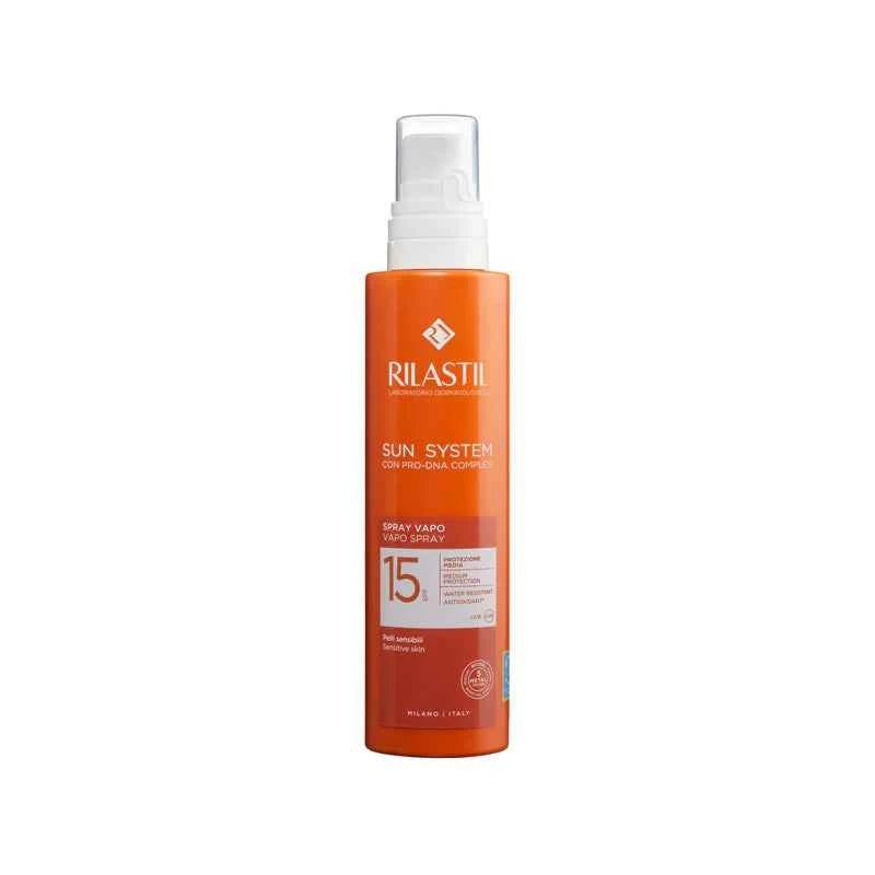 Rilastil Sun System Spray Vapo SPF 15 con Pro-DNA Complex – 200 ml