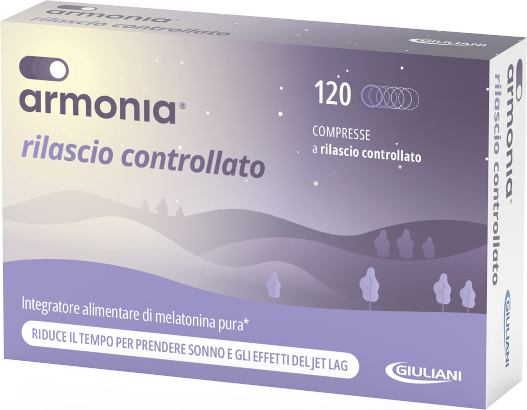 Armonia 120 compresse a rilascio controllato - integratore di melatonina
