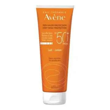 Avène Latte Solare SPF 50+ 250 ml – Protezione Molto Alta per Pelle Sensibile