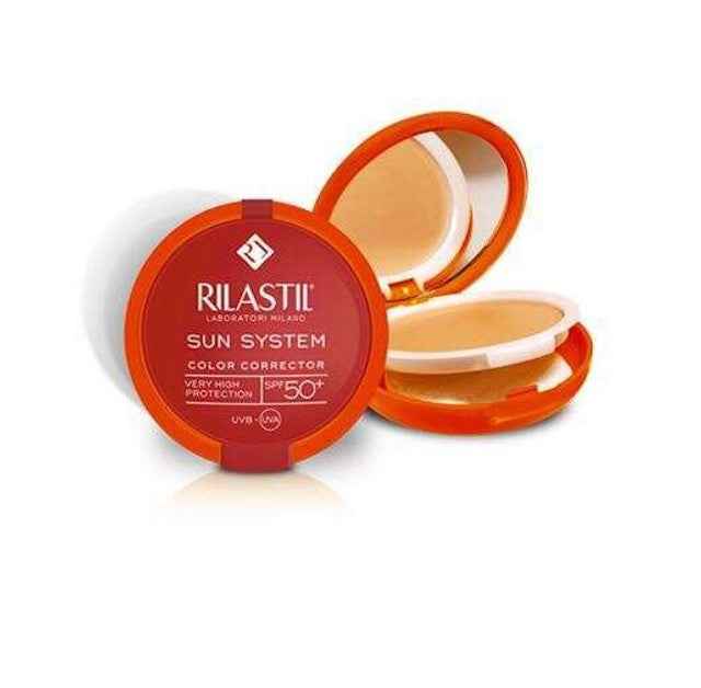 Rilastil Sun System Crema Compatta Uniformante SPF 50+ – 03 Bronze