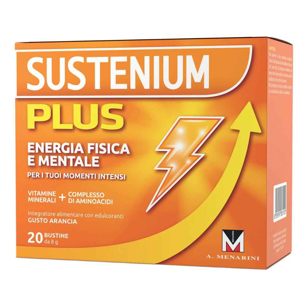 Sustenium plus-20 bustine-gusto arancia