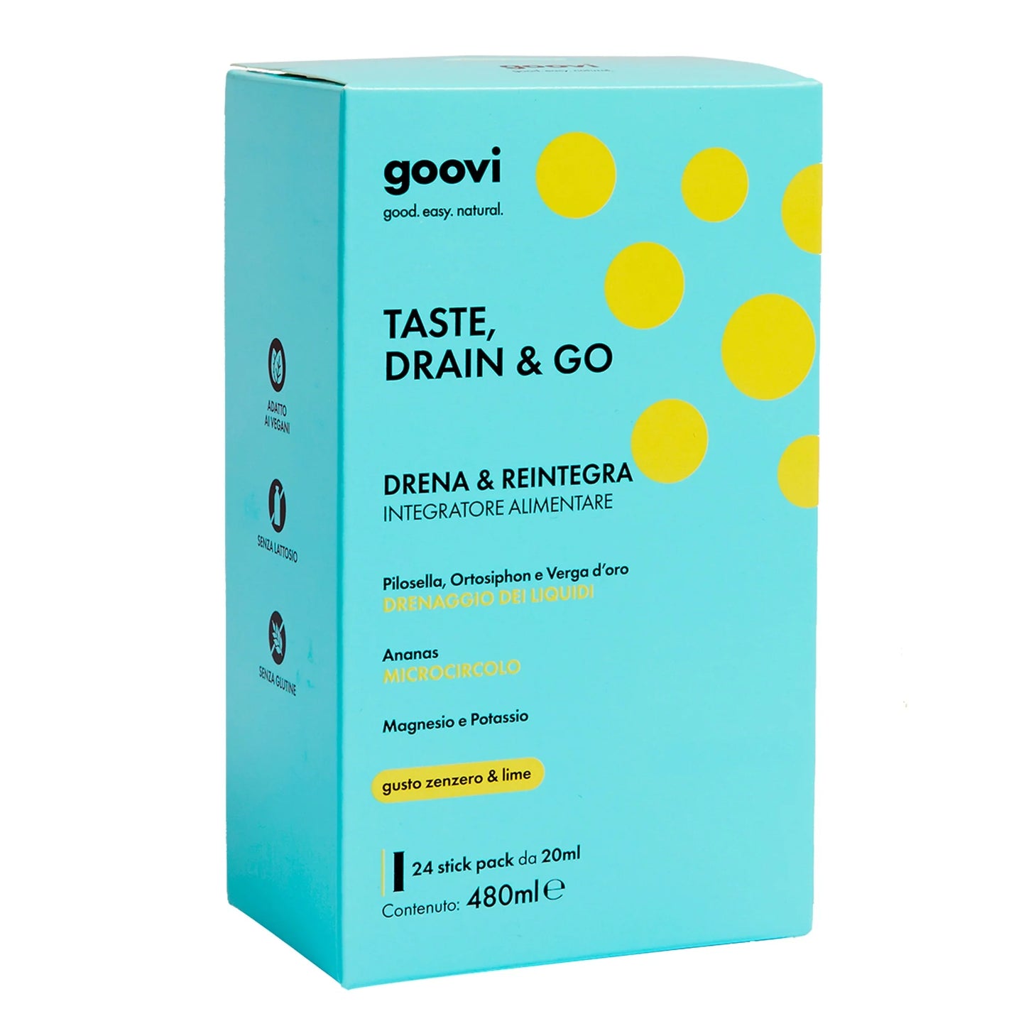 Goovi - Taste, drain & go