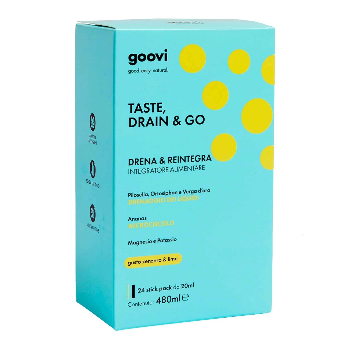 Goovi - Taste, drain & go: Il tuo alleato per un sapore unico