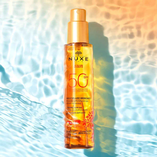 Nuxe Sun Huile Solaire Bronzante SPF 50+