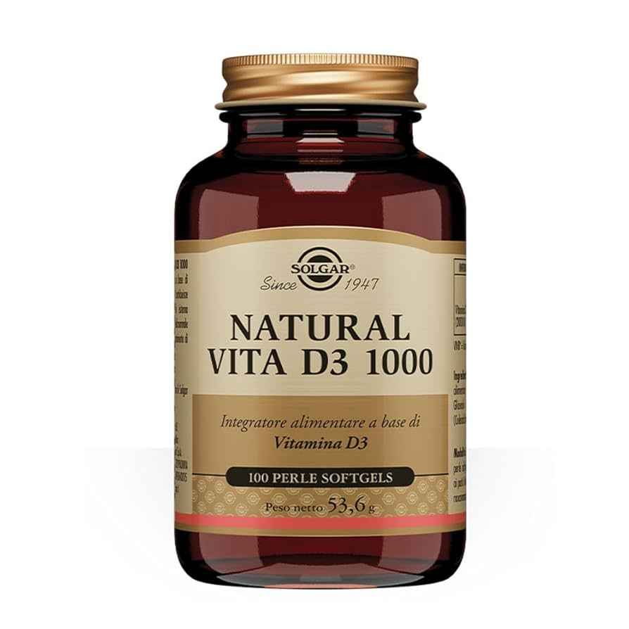 Solgar - Natural Vita D3 1000