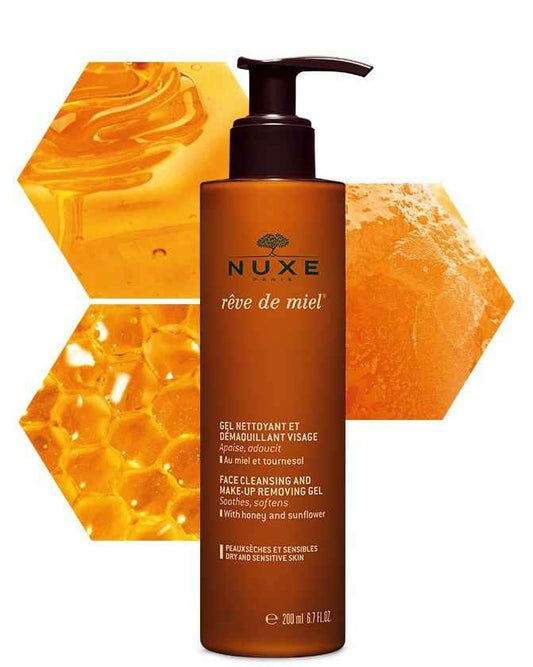 NUXE Rêve de Miel Gel Lavant Surgras - Detergente Viso e Corpo 400ml