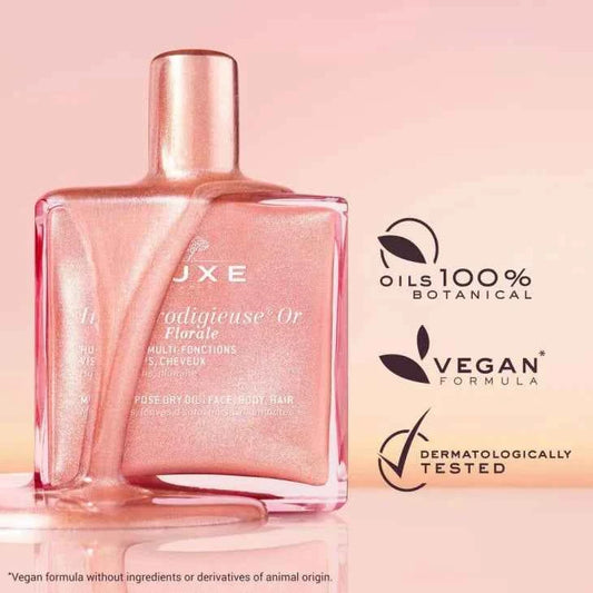 Huile Prodigieuse® Or Florale 50ml - Olio secco per viso, corpo e capelli