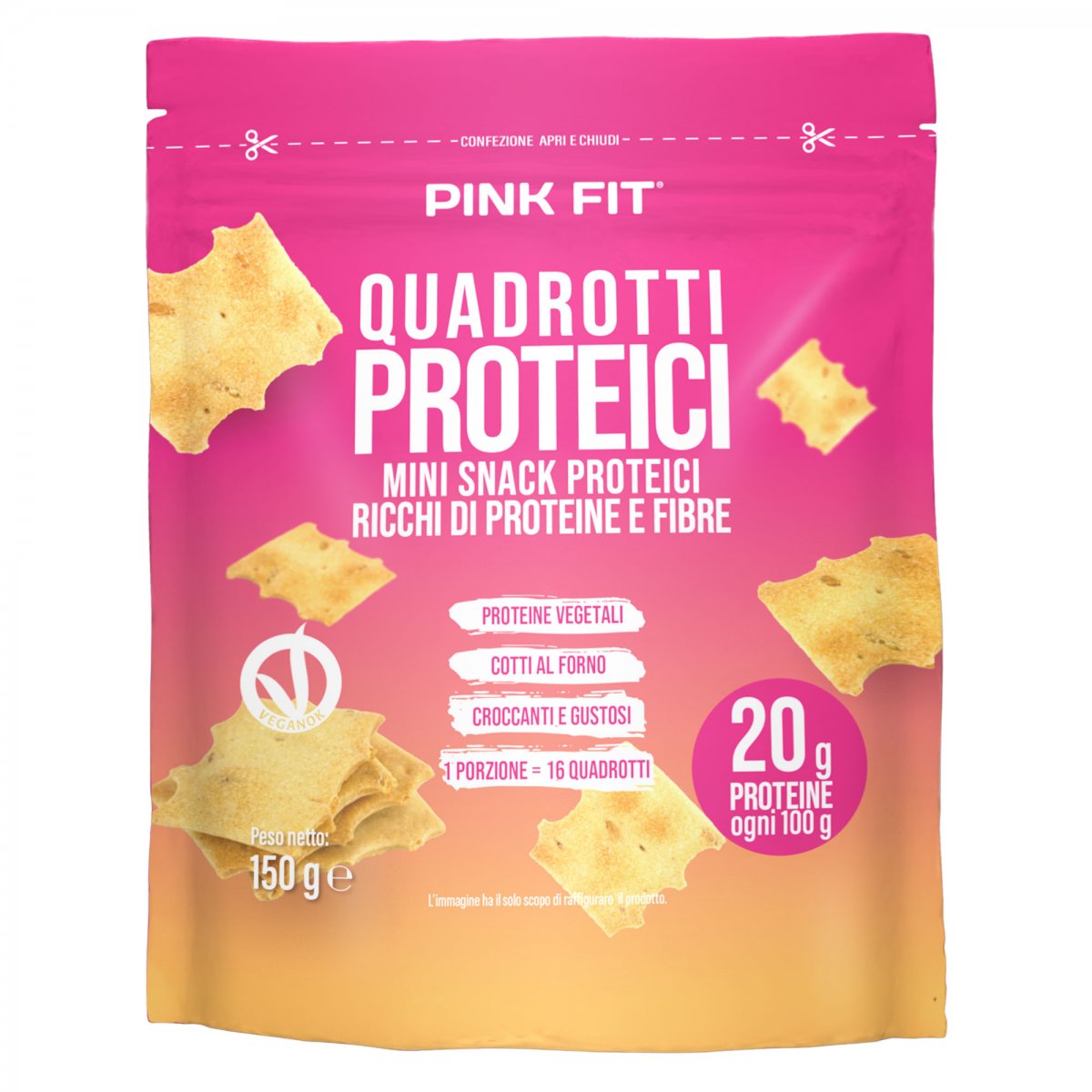 Pink Fit Quadrotti Proteici - Farmacia Maria Cristina