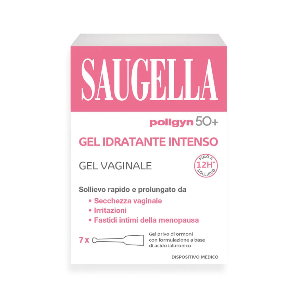 SAUGELLA Saugella Poligyn 50+ Gel Idratante Intenso Gel Vaginale - Farmacia Maria Cristina