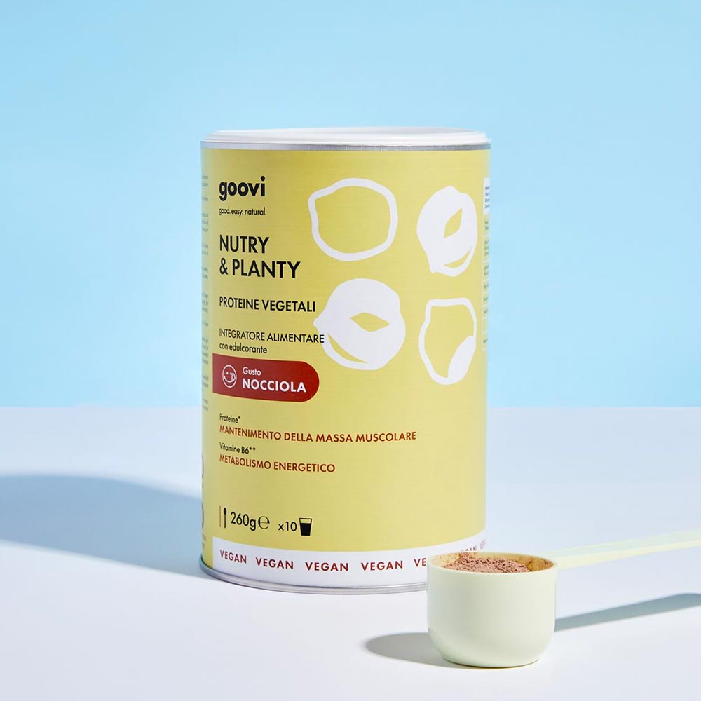 PROTEINE VEGETALI - NOCCIOLA NUTRY & PLANTY