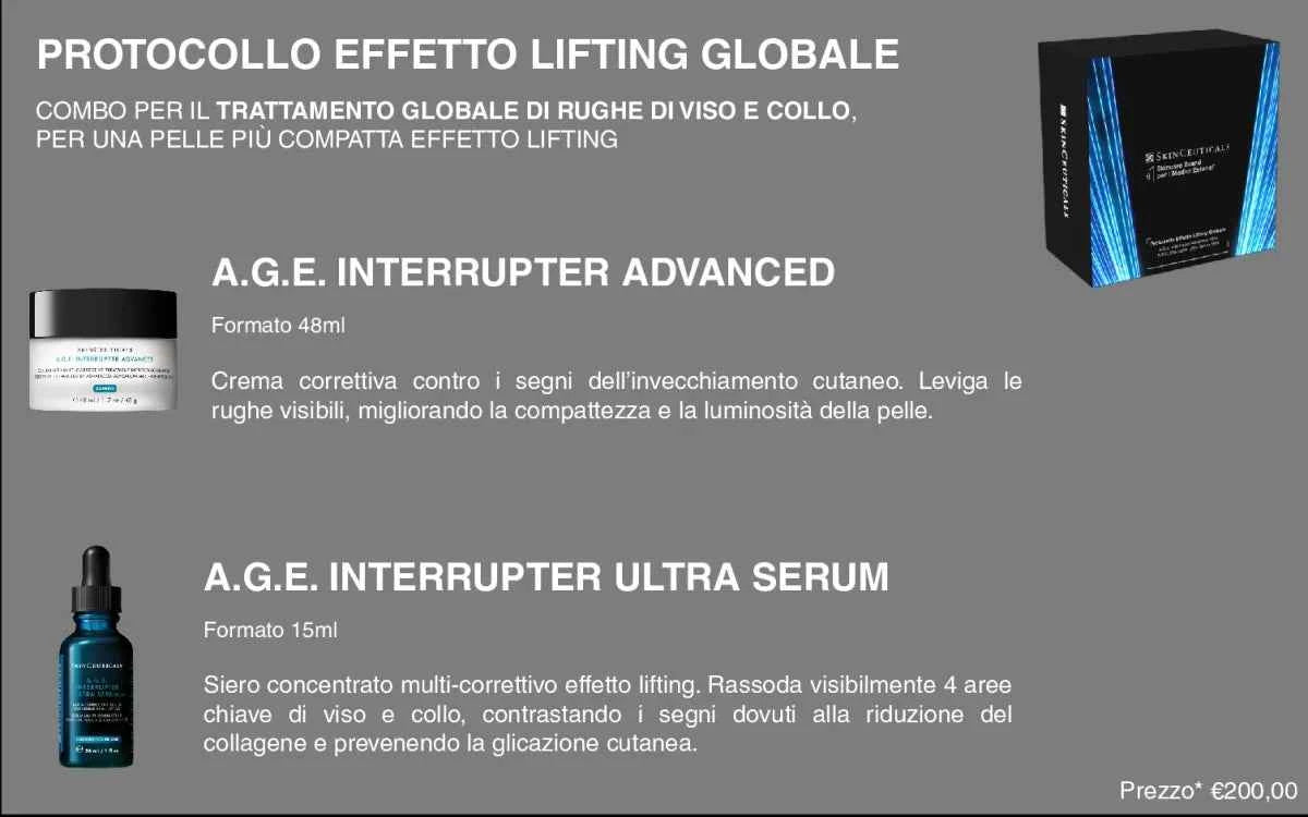 Skinceuticals- Protoccolo Effetto Lifting Globale