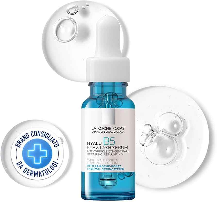 La Roche-Posay Hyalu B5 Siero Occhi – Concentrato Anti-Rughe, Rimpolpante e Anti-Fatica