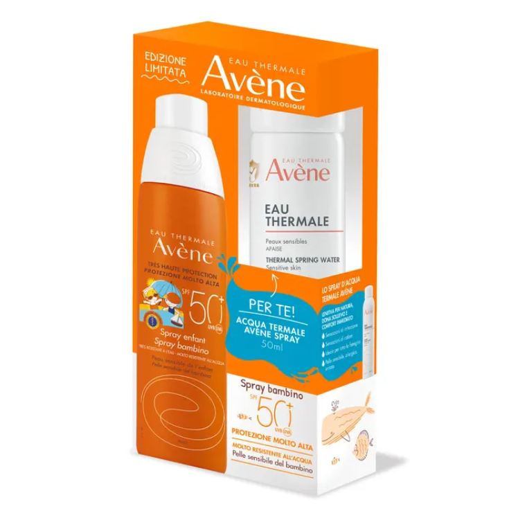 Avène Spray Bambino SPF 50+ – Edizione Limitata - Farmacia Maria Cristina