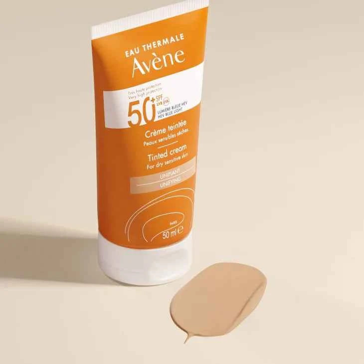 Avène SPF 50+ Crema Viso Colorata Uniformante Idratante 50 ml