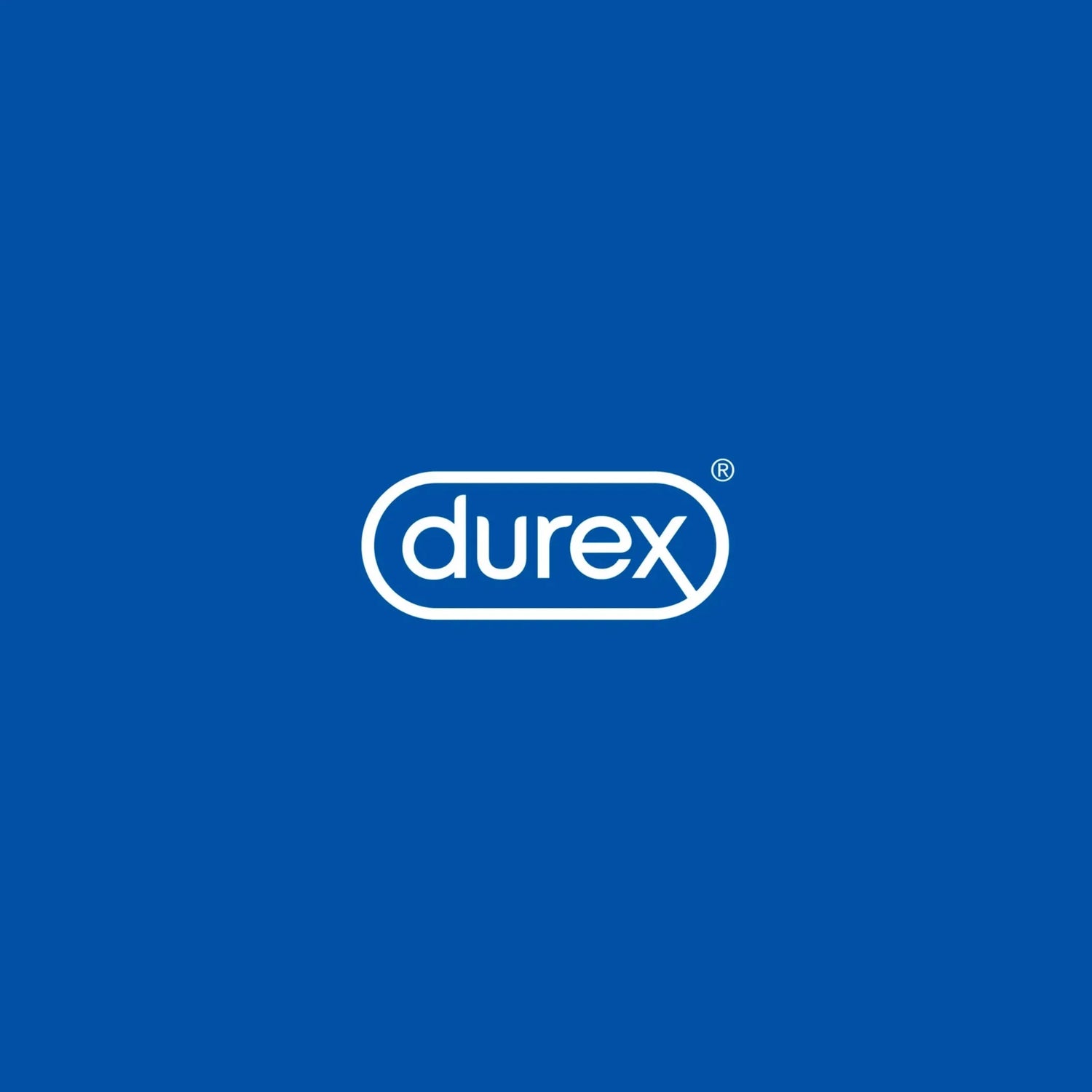 Logo Durex su sfondo blu, categoria parafarmacia e dispositivi medici