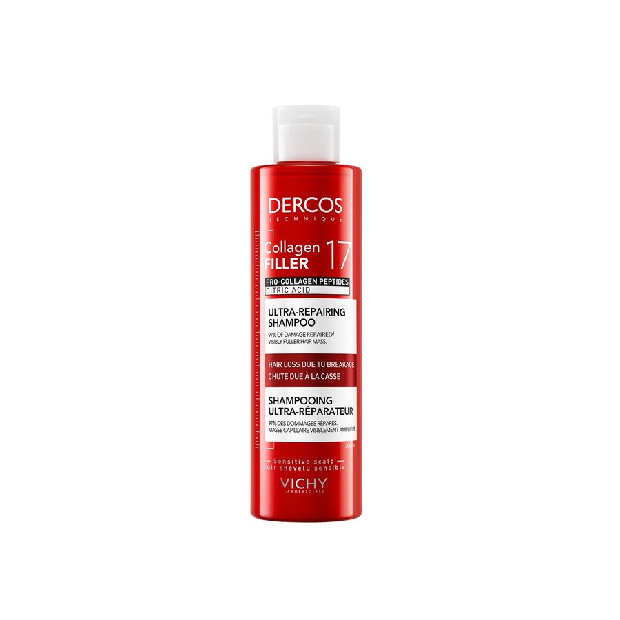 DERCOS COLLAGEN 17 FILLER SHAMPOO ULTRA-RIPARATORE