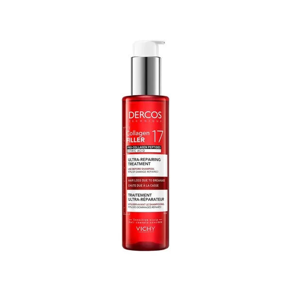 DERCOS COLLAGEN 17 FILLER TRATTAMENTO PRE-SHAMPOO ULTRA-RIPARATORE