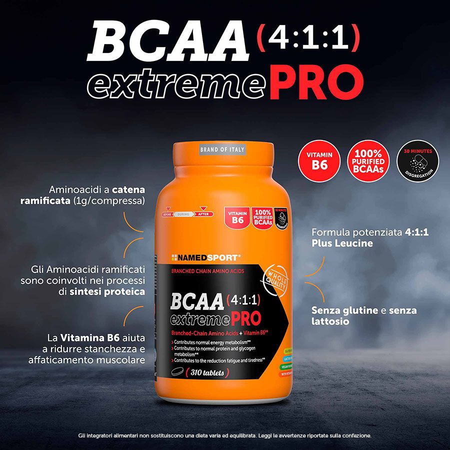 BCAA 4:1:1 extremePRO - 310cpr
