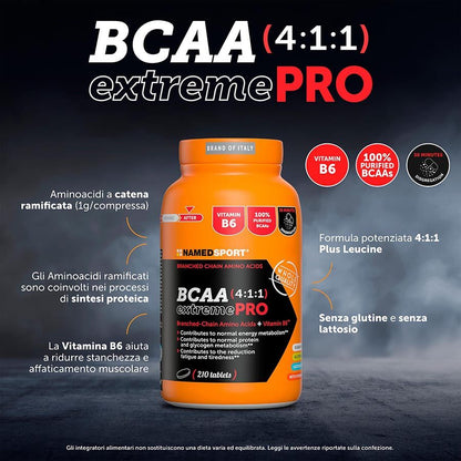 BCAA 4:1:1 extremePRO - 210cpr