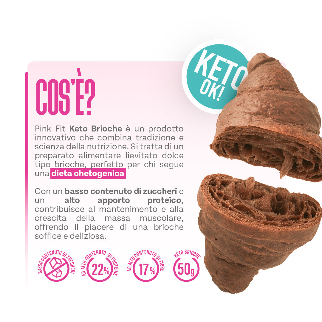 Pink Fit Keto Brioche Cacao Dark - Farmacia Maria Cristina
