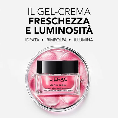 Lierac Glow Fresh  Il Gel-crema Freschezza e Luminosità 50 ml - Farmacia Maria Cristina