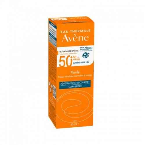 Avene Fluido Solare Viso Ultra leggero Spf 50+ 50 ML