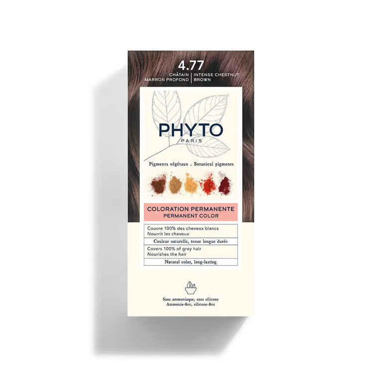 Phyto Hair Color4.77 Castano Marrone Intenso Kit