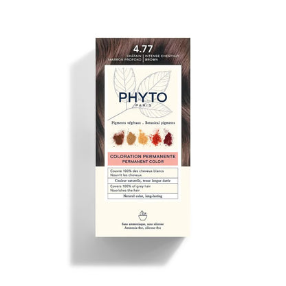 Phyto Hair Color4.77 Castano Marrone Intenso Kit