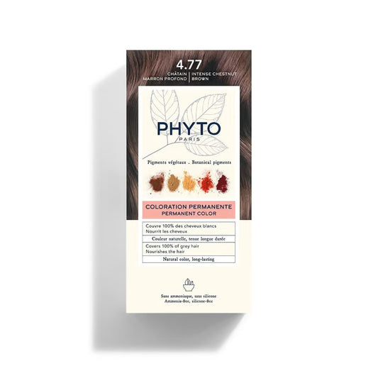 Phyto Hair Color4.77 Castano Marrone Intenso Kit