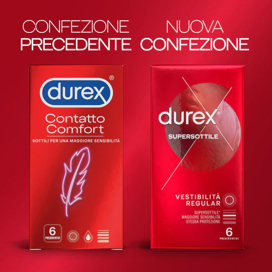 Durex Supersottile* Vestibilita' Regular - Farmacia Maria Cristina