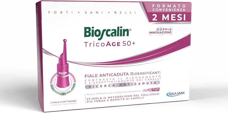 Bioscalin-Integratore TricoAGE 50+ in compresse - Farmacia Maria Cristina