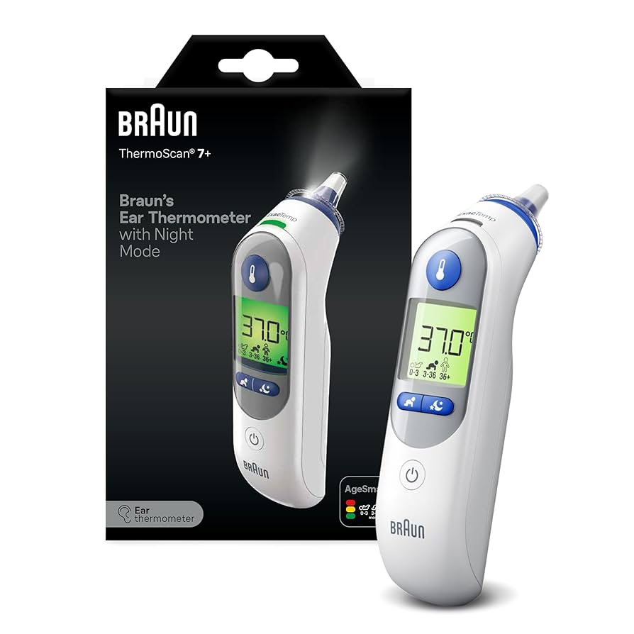 BRAUN'S BEST THERMOMETER WITH NIGHT MODE - Farmacia Maria Cristina
