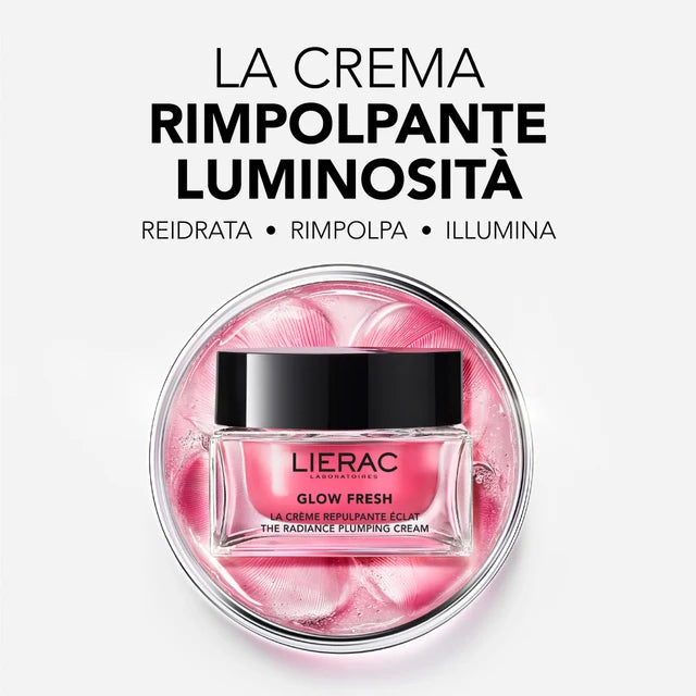 Lierac Glow Fresh  La Crema Rimpolpante Luminosità 50 ml - Farmacia Maria Cristina