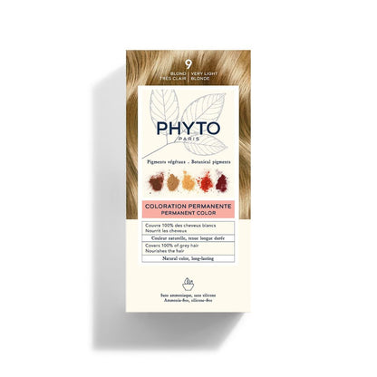 Phyto Hair Color 9 Biondo Chiarissimo Dorato Kit