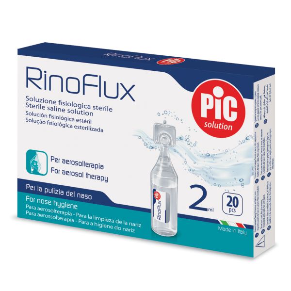 RINOFLUX SOLUZIONE FISIOLOGICA 20 FIALE 2 ML - Farmacia Maria Cristina