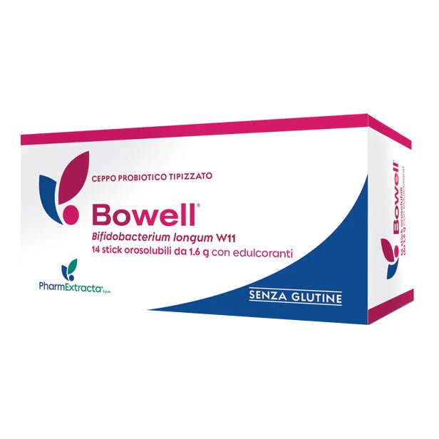 Bowell Bifidobacterium longum W11 – 14 Stick Orosolubili da 1,6 g - Farmacia Maria Cristina