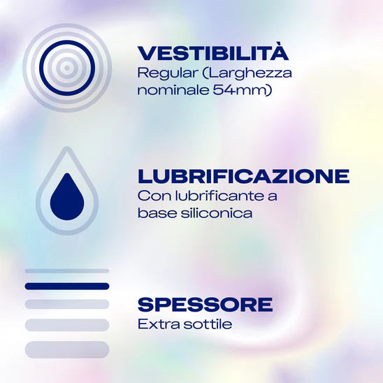 Durex Invisible- Vestibilità Regular - Farmacia Maria Cristina